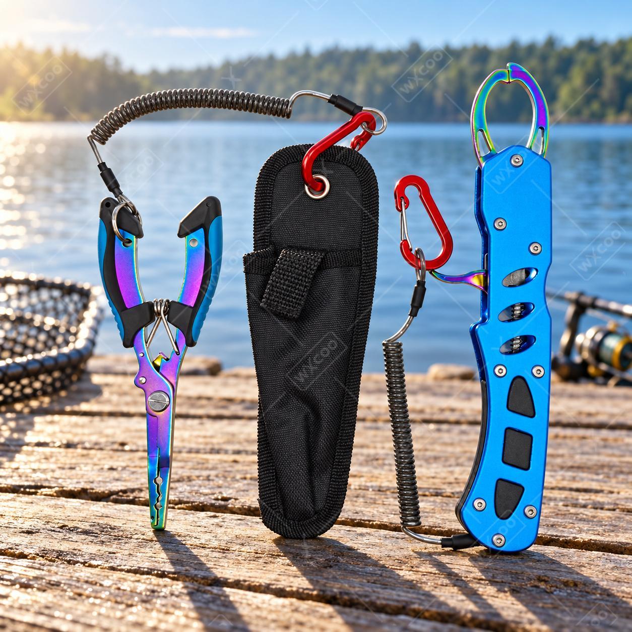 Blue Titanium Coated Saltwater - đánh giá và giá Fishing Hook Remover